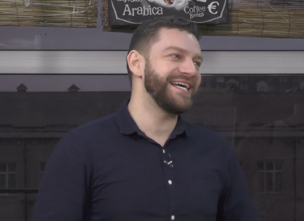 Богдан Юсипчук у шоу «Пізній сніданок» на Bambarbia TV
